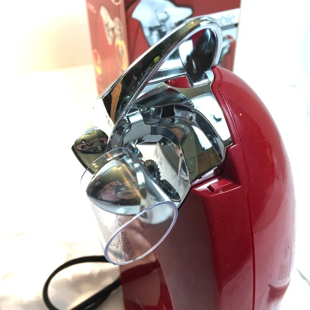 HAMILTON BEACH Red Electric Can Opener  76388R NWT